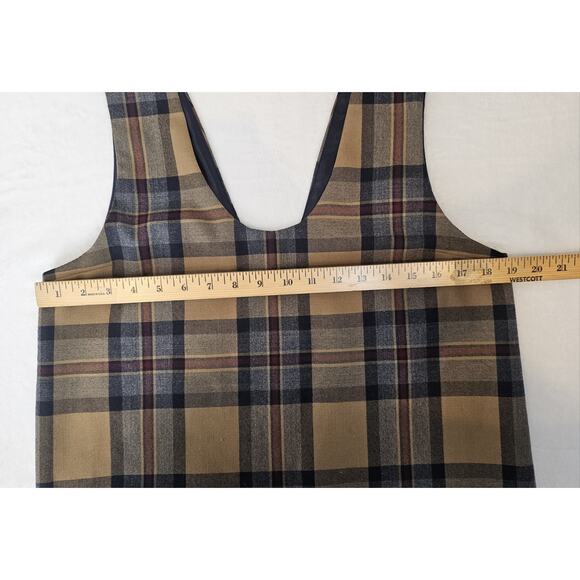 Vintage Harve Benard Plaid Wool Dress Lined Size 6 - Picture 9 of 12
